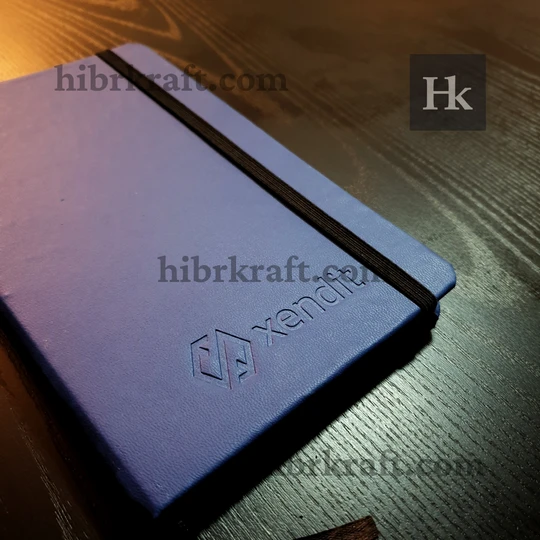 Agenda custom emboss