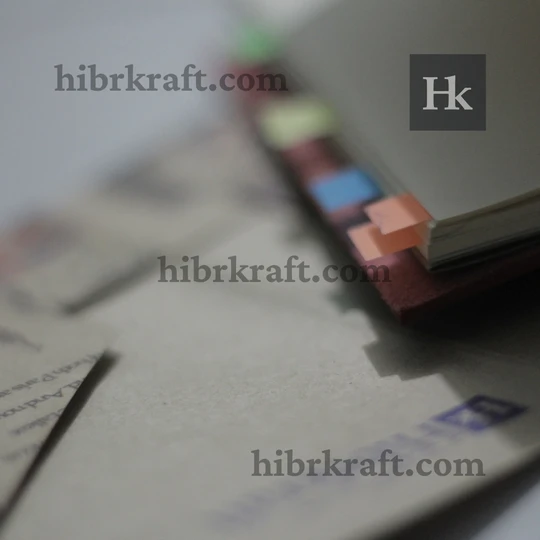 Agenda kulit hadiah idul fitri