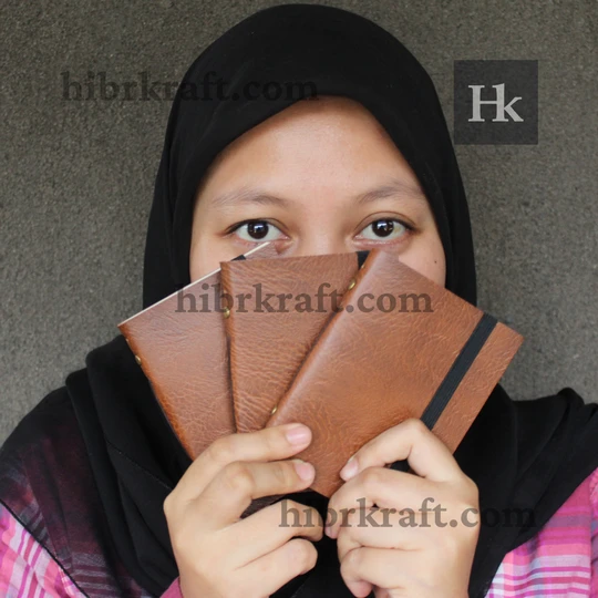 Jurnal Kulit Handmade 'Jejak Kreasi'