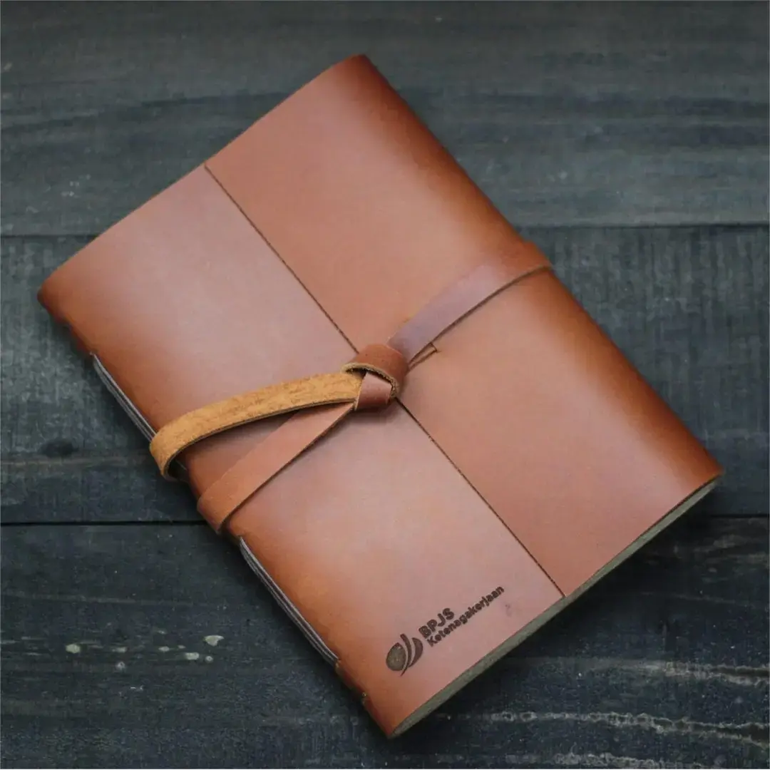 Hibrkraft bpjs ketenagakerjaan leather journal for corp 1