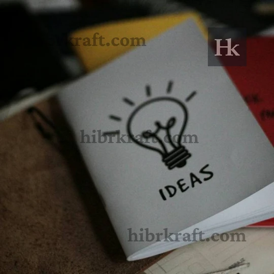 Buku Catatan 'Lampu Ide'