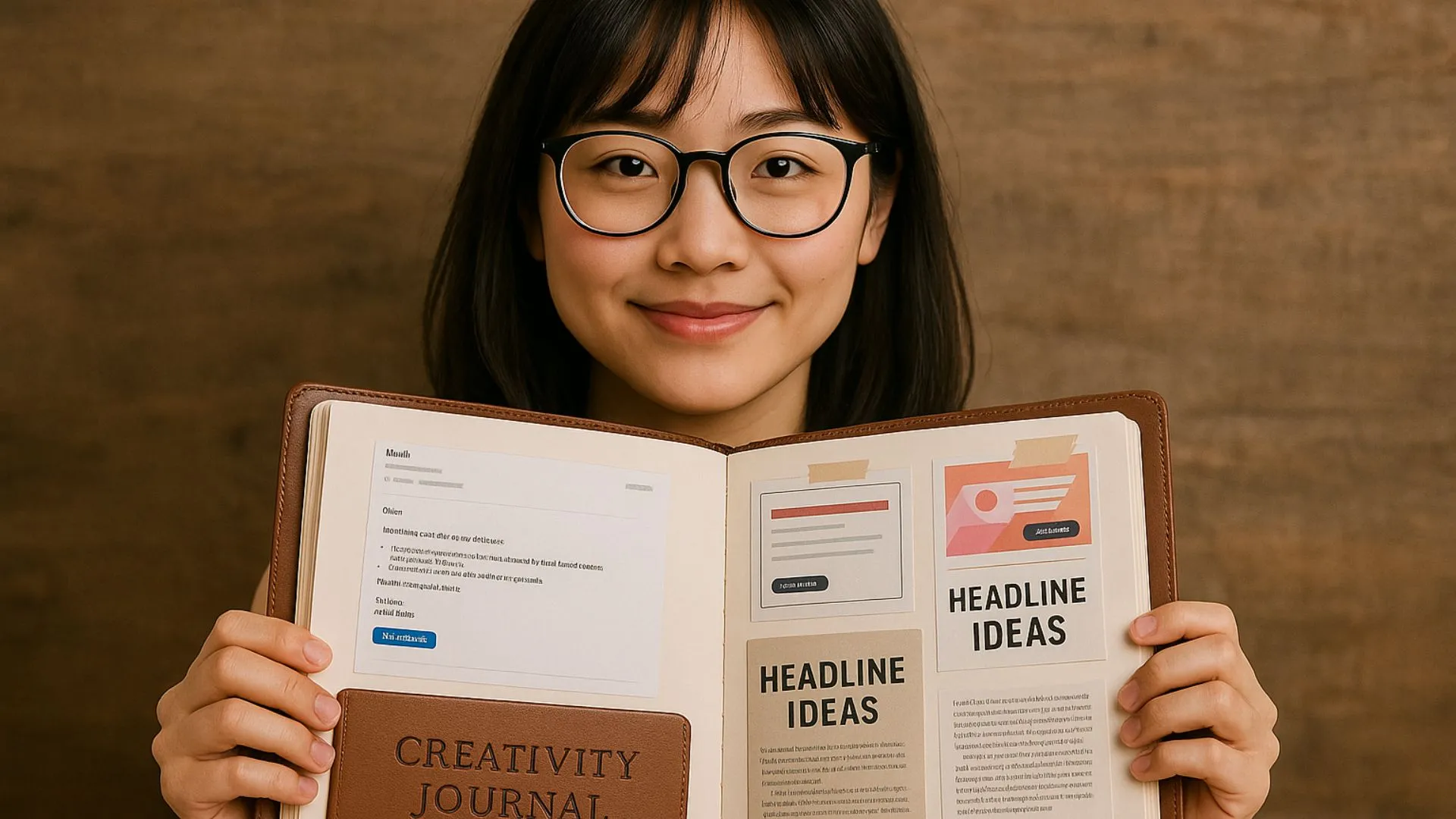 Aika Creativity Journal Notes Ads Headlines