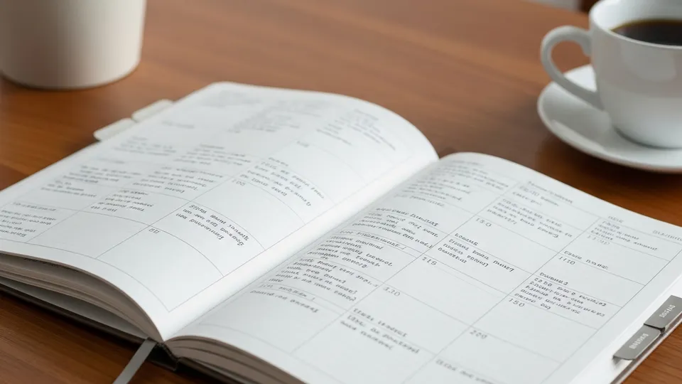 Beda Agenda Planner Laman Isi