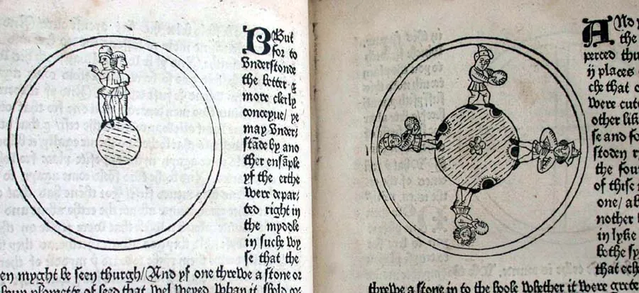 Caxton Mirror Of World Chapter Roundness Of Earth Explained