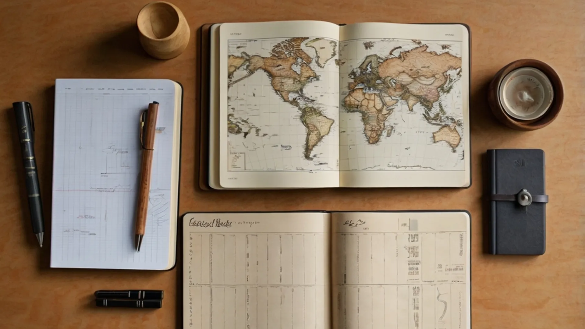 Hibrkraft Leather Notebook On Sofa