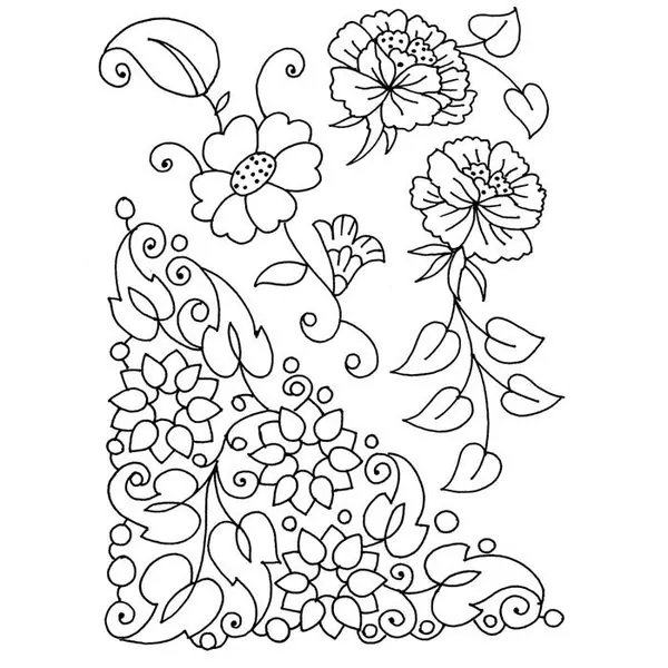 Jacobean Corner Stamp/Cap Sudut Jacobean