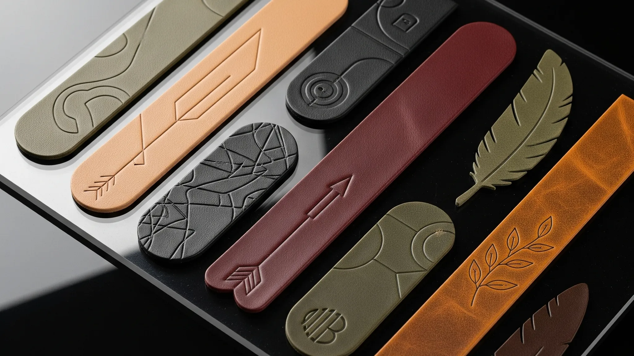 Leather Bookmark/Pembatas Buku Kulit