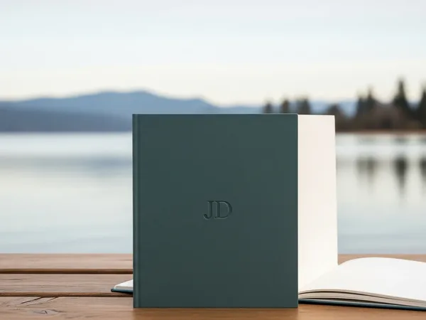 Monogram Notebook/Buku Catatan dengan Monogram