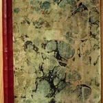 Sir Humphry Davy Marbled Hardcover Notebook Quarto Creme