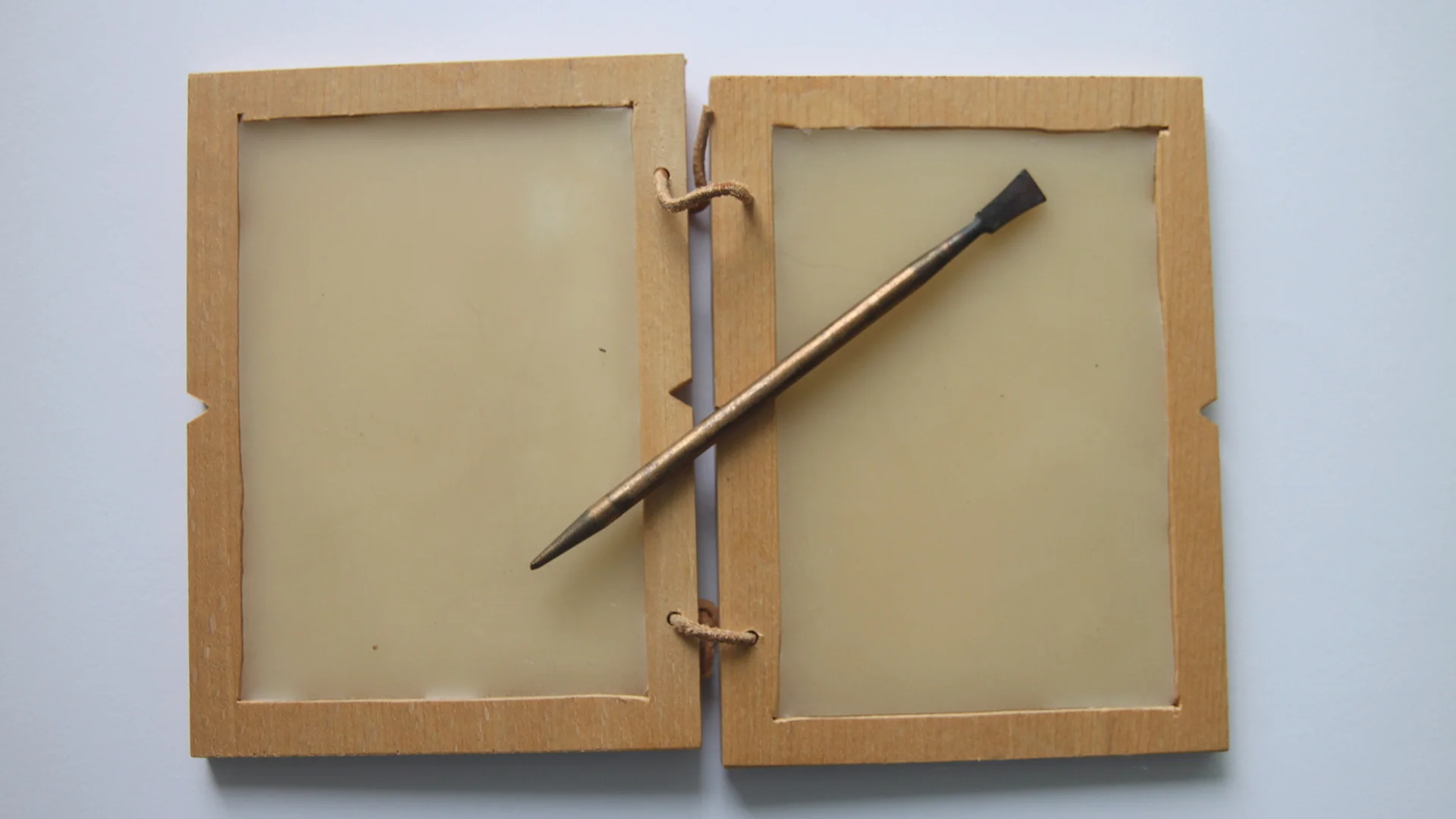 Wooden Wax Tablet Tool Antique