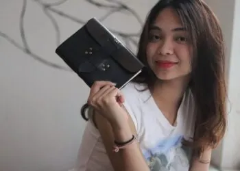 Black Leather Notebook Woman Custom Notebook Personalized Journal Standard Order