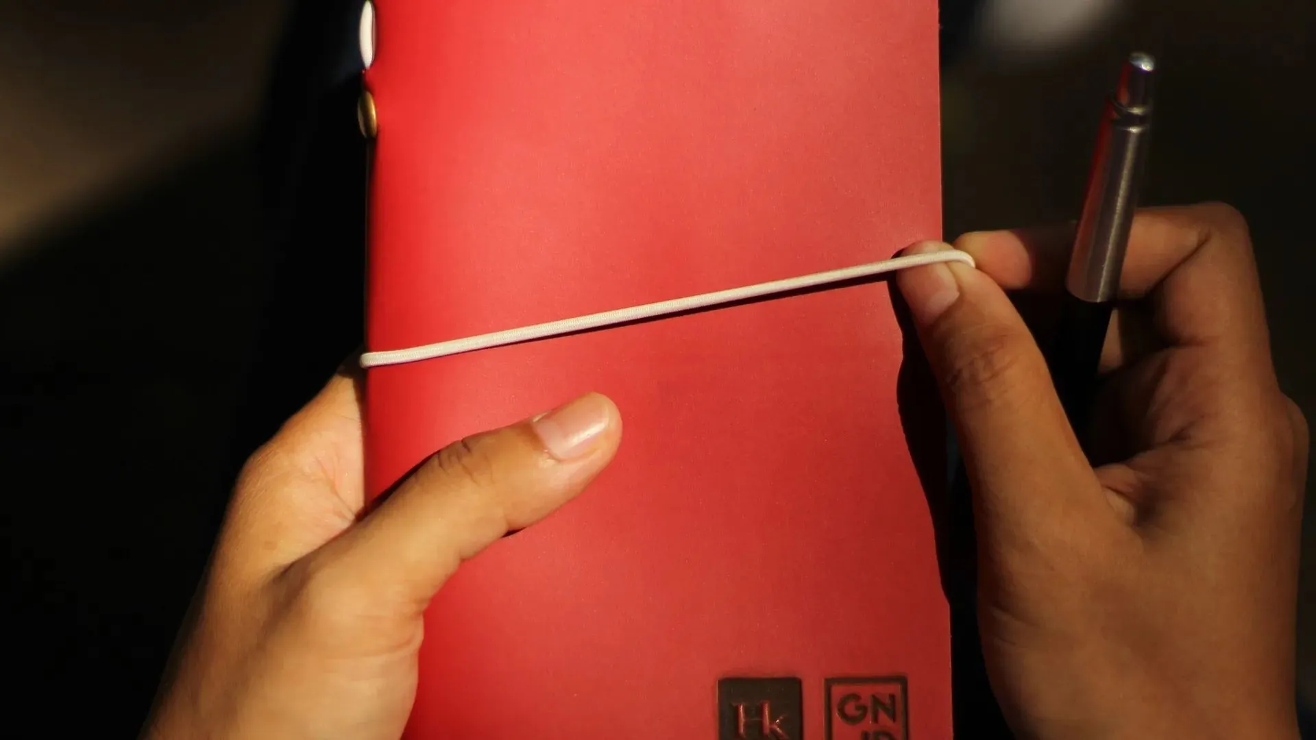 Red Leather Notebook Writing Custom Notebook Personalized Journal Standard Order