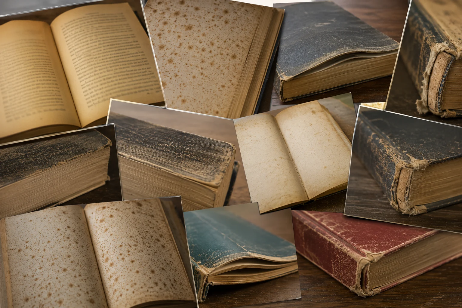 Contoh buku yang ditangani dengan layanan Rekondisi