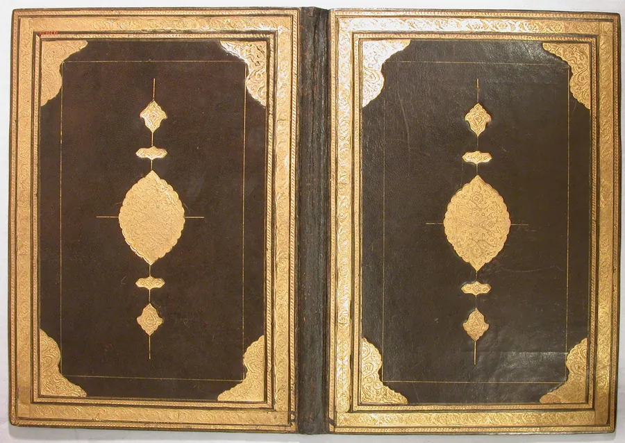 Bookbinding (Jild-i kitab), 17th century — Leather; stamped and gilded