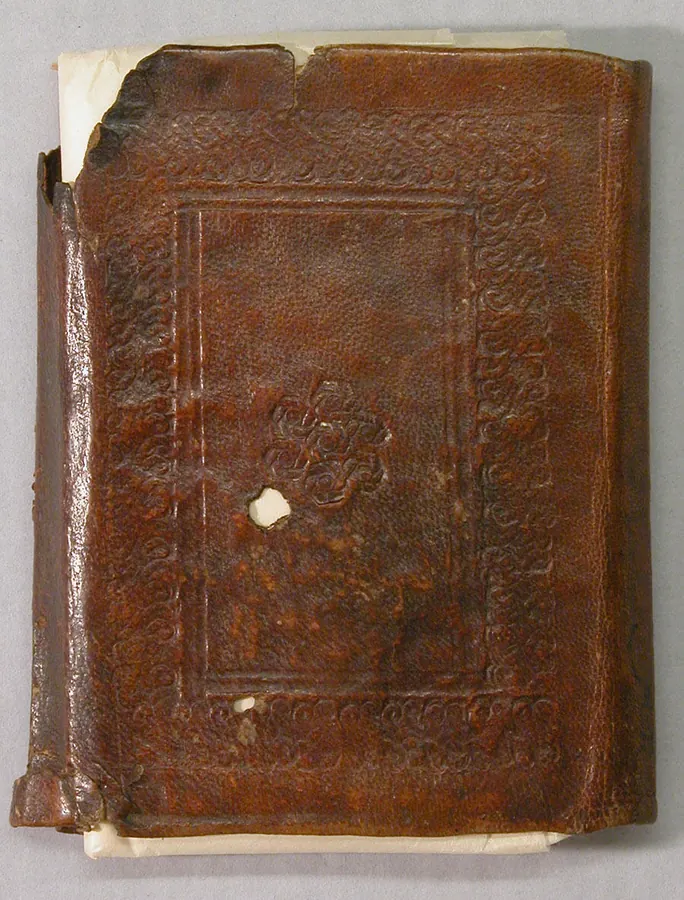 Bookbinding, 13th–14th century — Leather