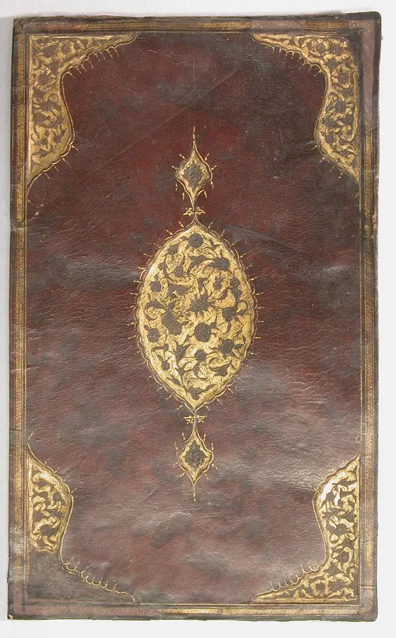 Bookbinding, 16th–17th century — Leather; tooled and gilded