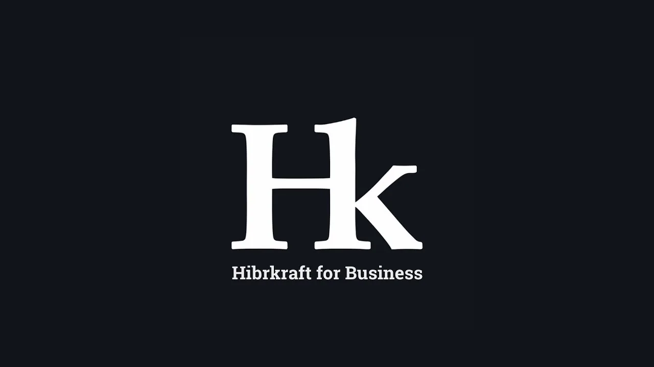 Kartu judul video Hibrkraft for Business